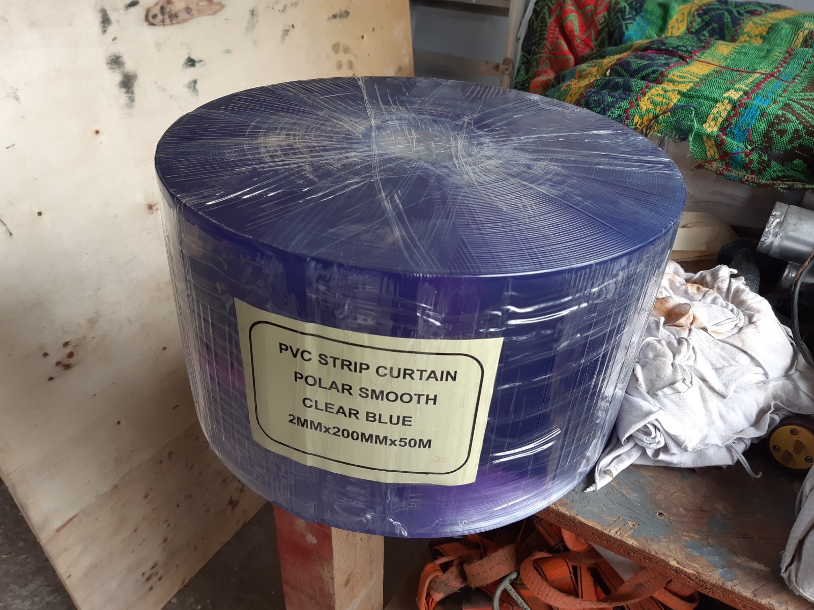 Cortina de tiras de PVC