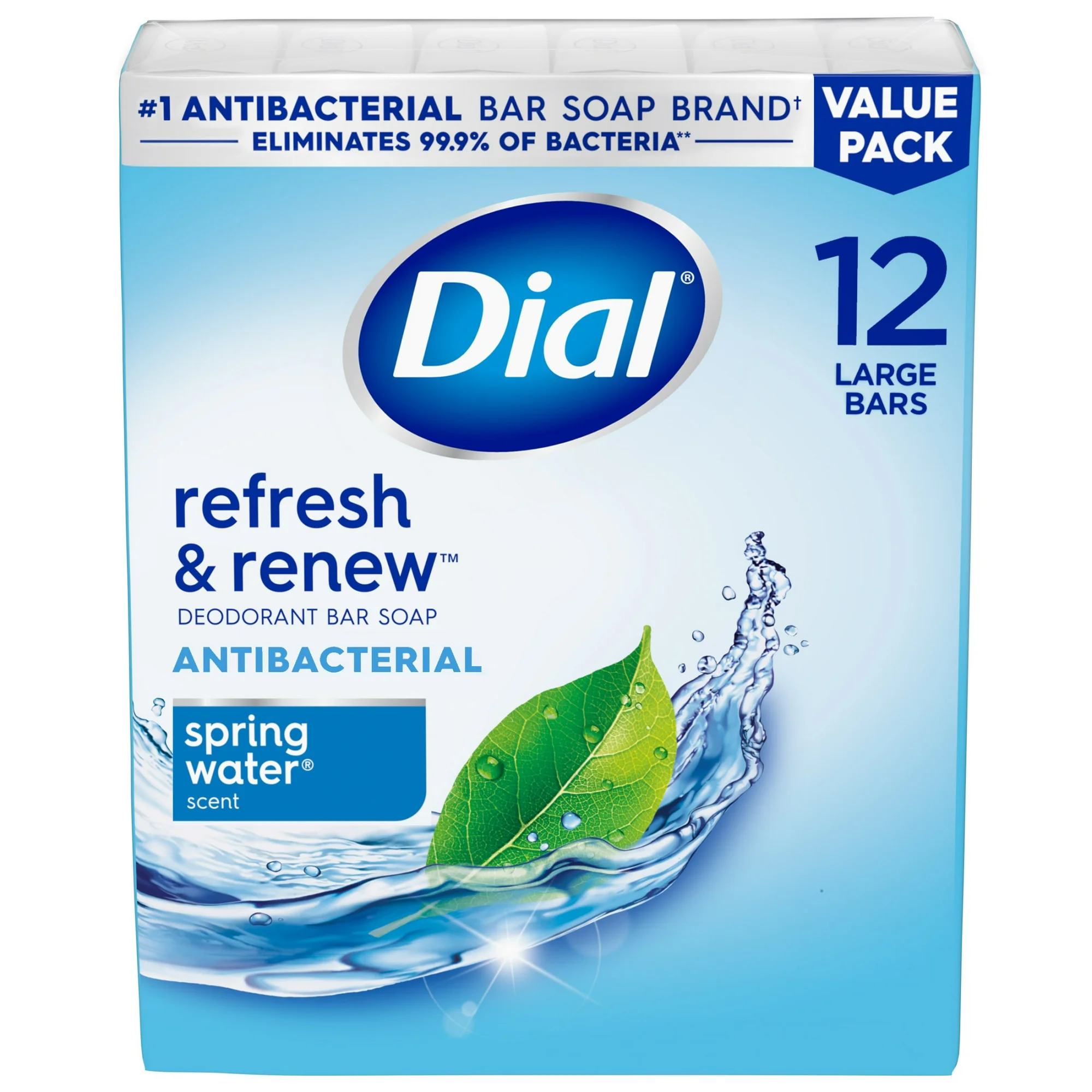 Jabón antibacterial Dial_refresh & renew