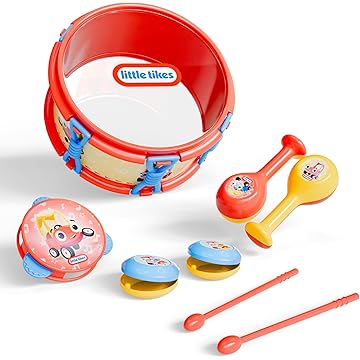 Set de instrumentos musicales para niños
