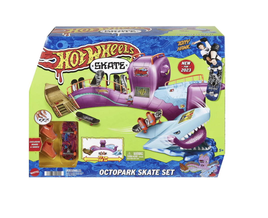 Hot Wheels Octopark Skate Set