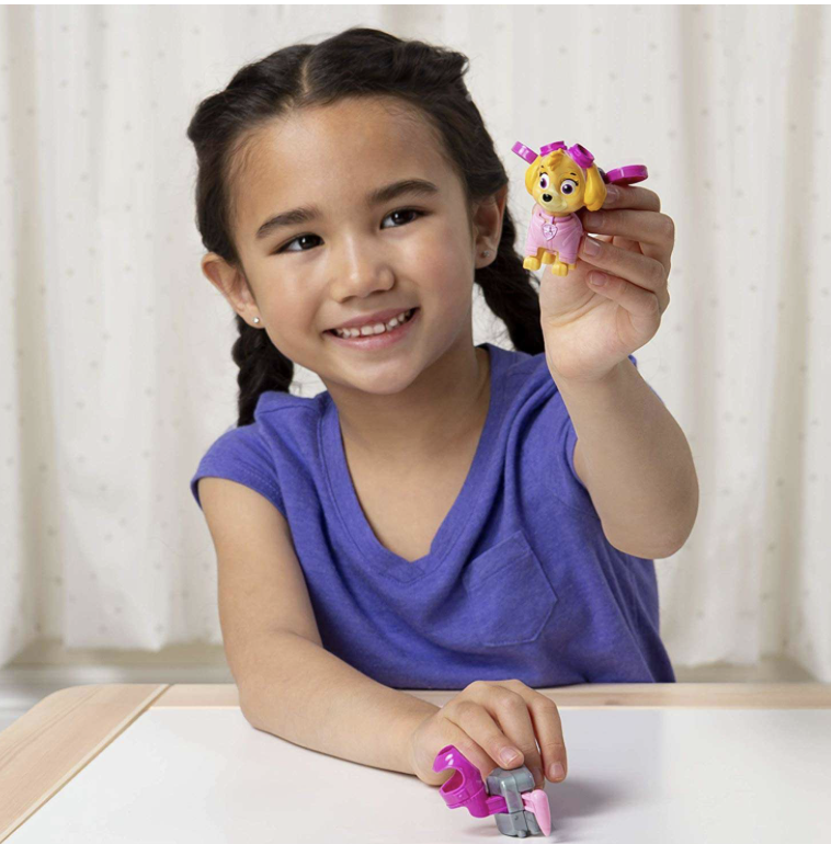 PAW Patrol Skye con clip de uniforme 