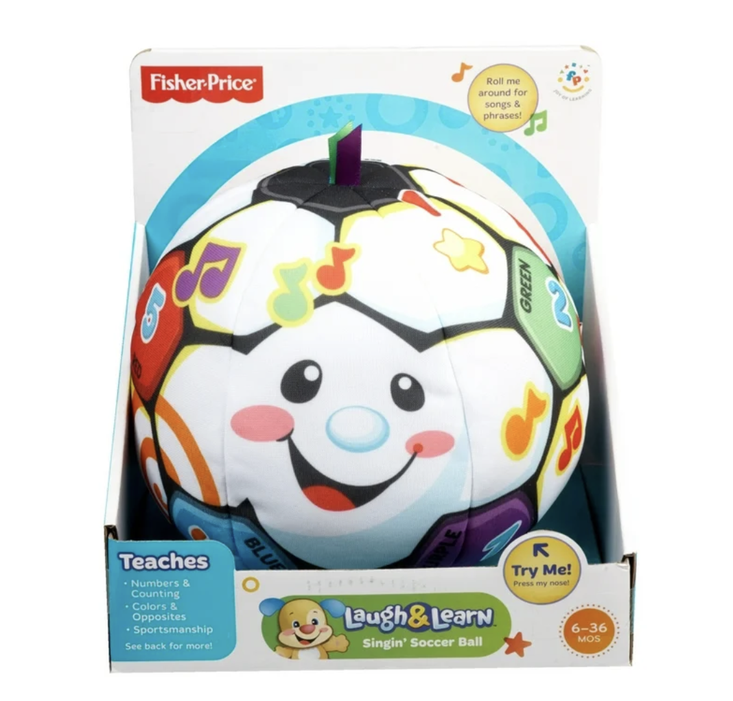 Pelota de fútbol musical Fisher-Price