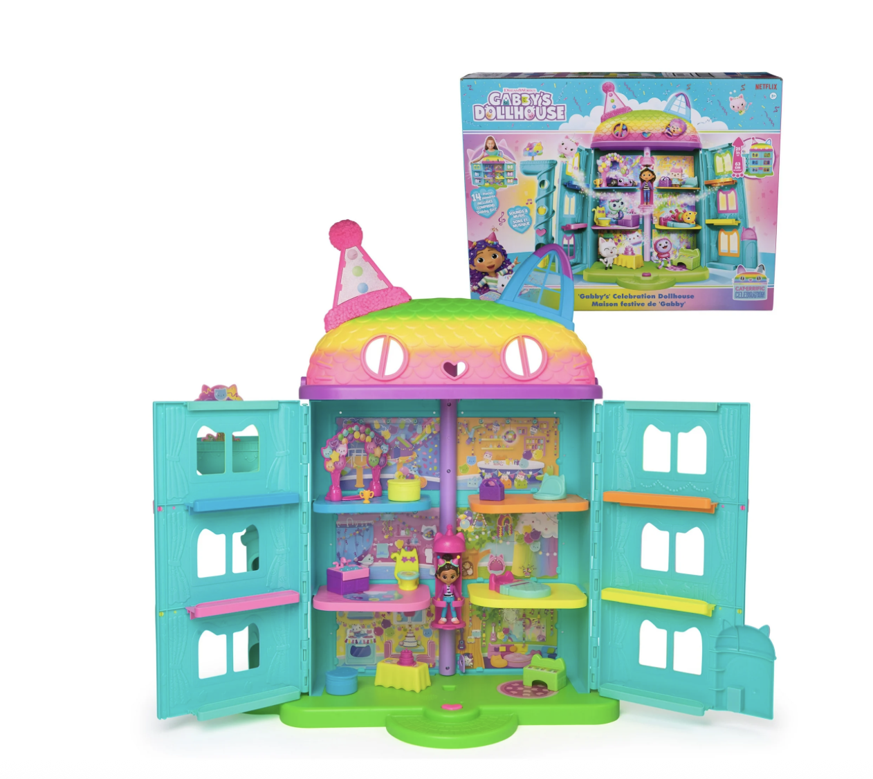 Casa de muñecas de Gabby’s Dollhouse
