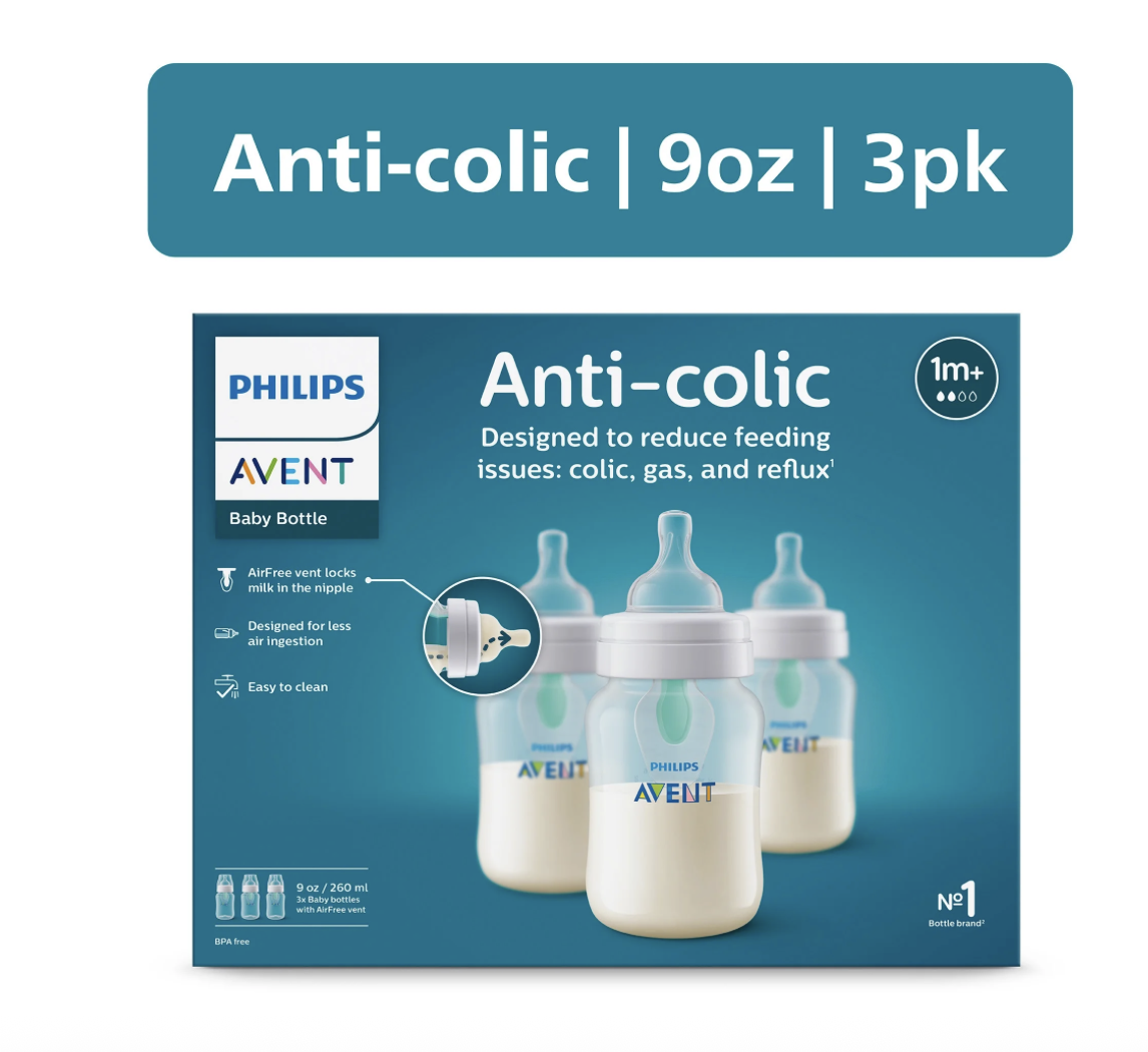 Biberón anti-cólicos Philips Avent
