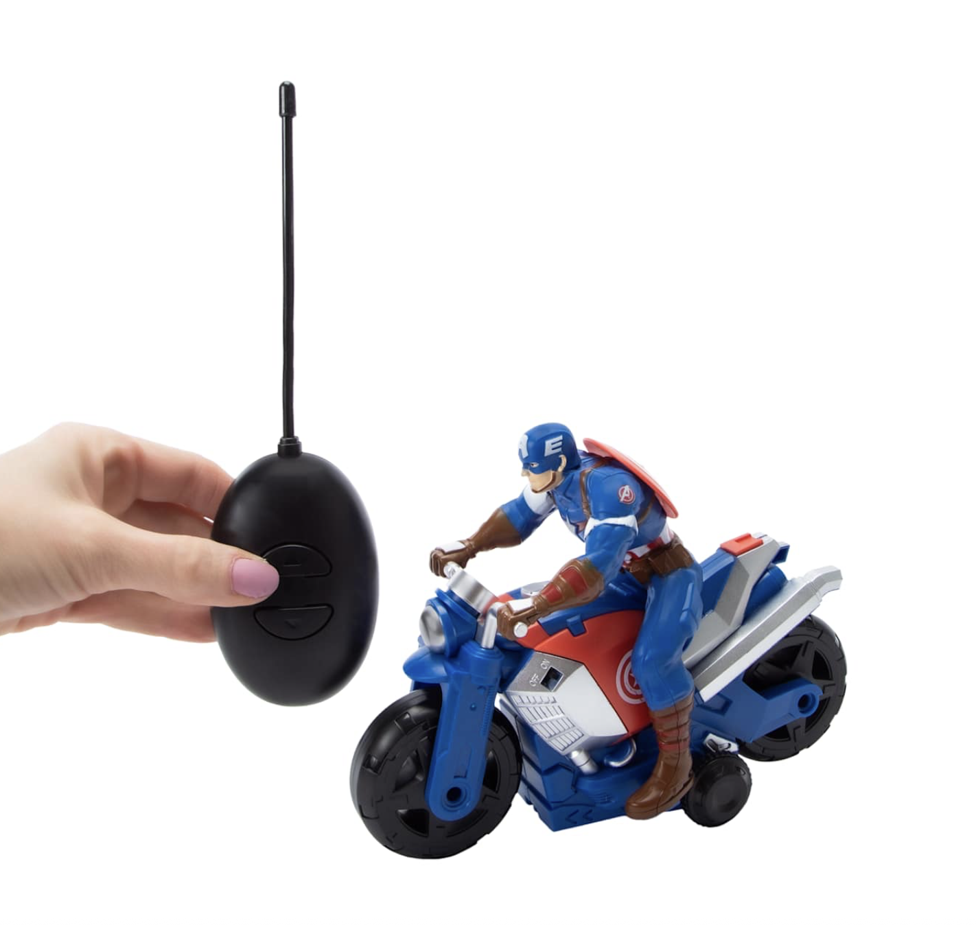 Moto Control Remoto Capitán América
