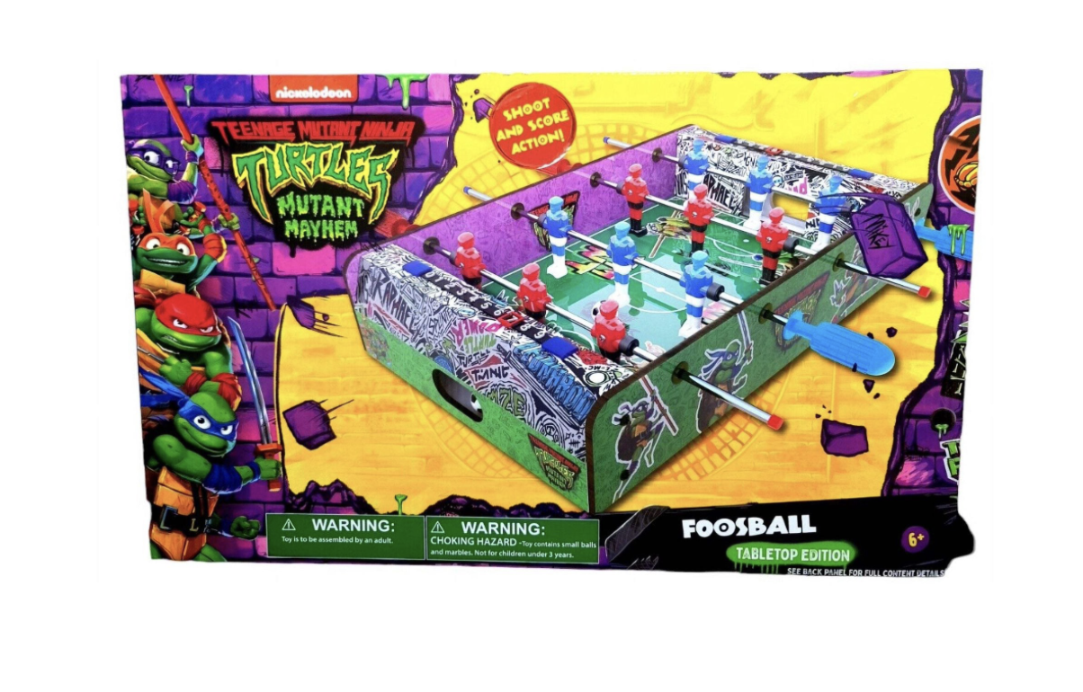 Futbolín Tortugas Ninja