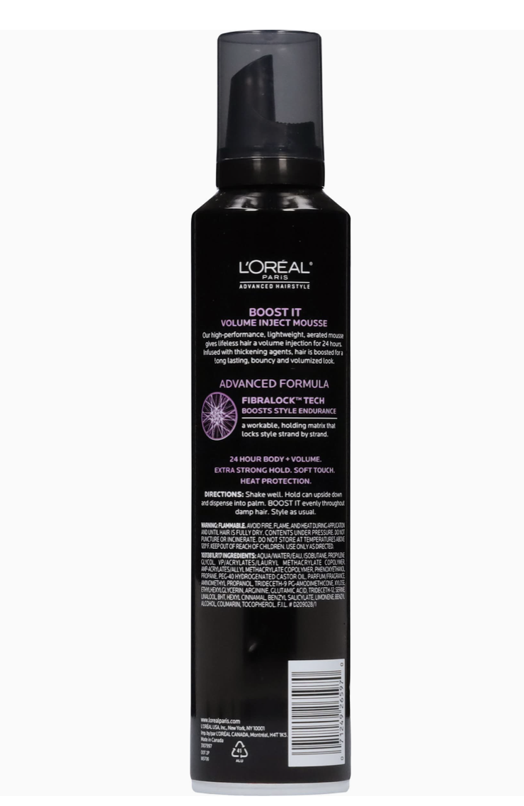 L'Oréal Paris Boost It Volume Inject Mousse
