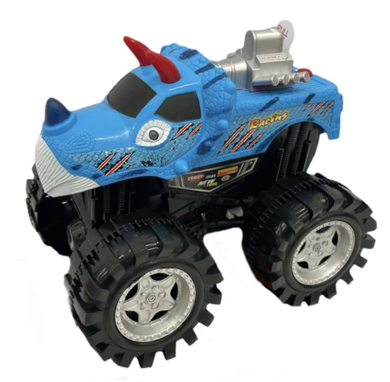 Camión monstruo de juguete Triceratops