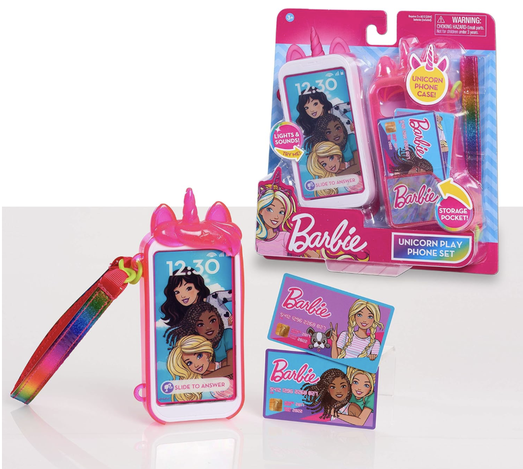 Set de teléfono de juego Barbie Unicornio