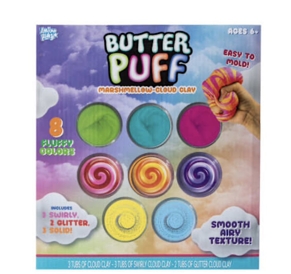 Butter Puff plastilina tipo nube