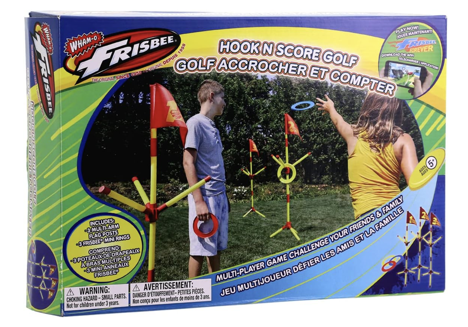 Juego de golf Frisbee Hook n Score