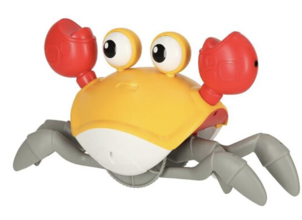 Cangrejo eléctrico interactivo