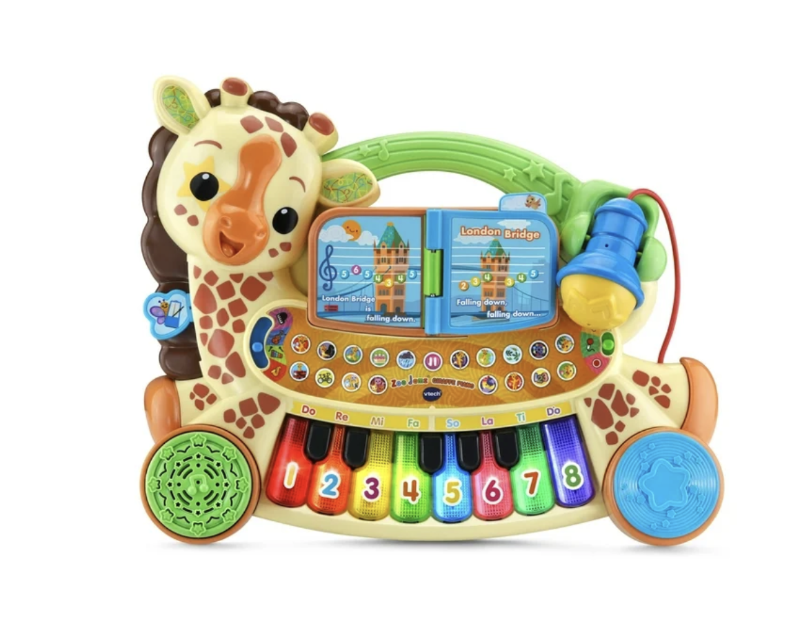 Piano Jirafa Zoo Jamz VTech 