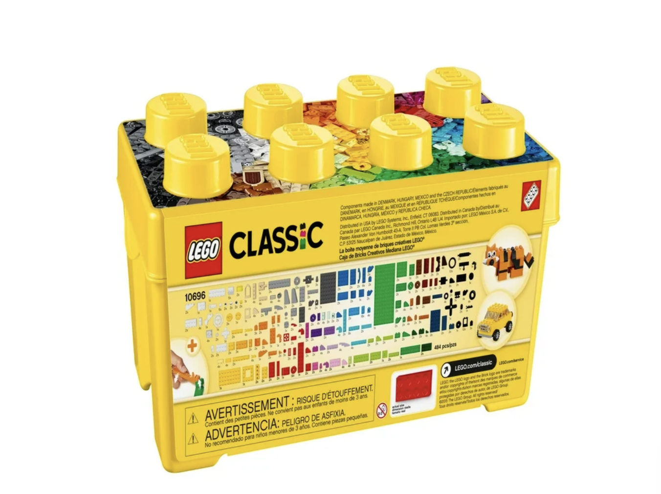 Caja de bloques LEGO Classic