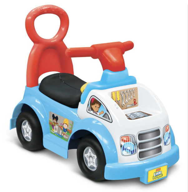 Carrito de paseo Fisher-Price Little People Lil’ Fixer