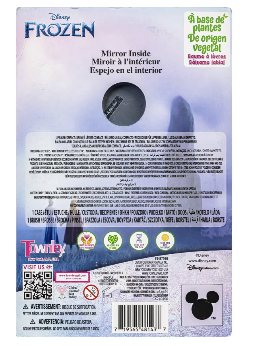 Set de bálsamos labiales Disney Frozen