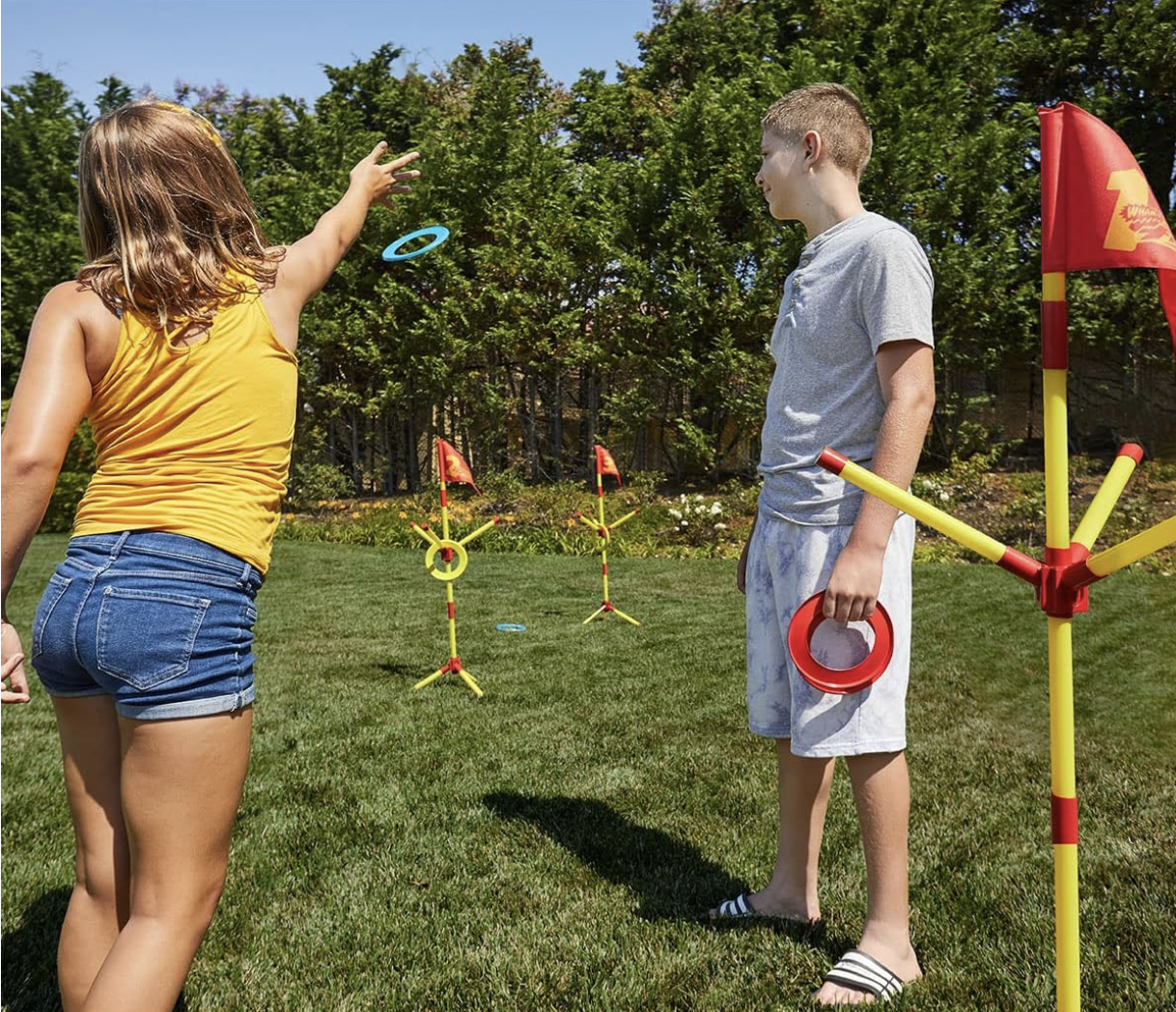 Juego de golf Frisbee Hook n Score