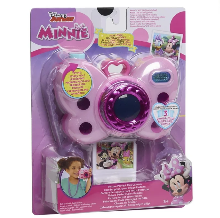Cámara de juguete Minnie Mouse