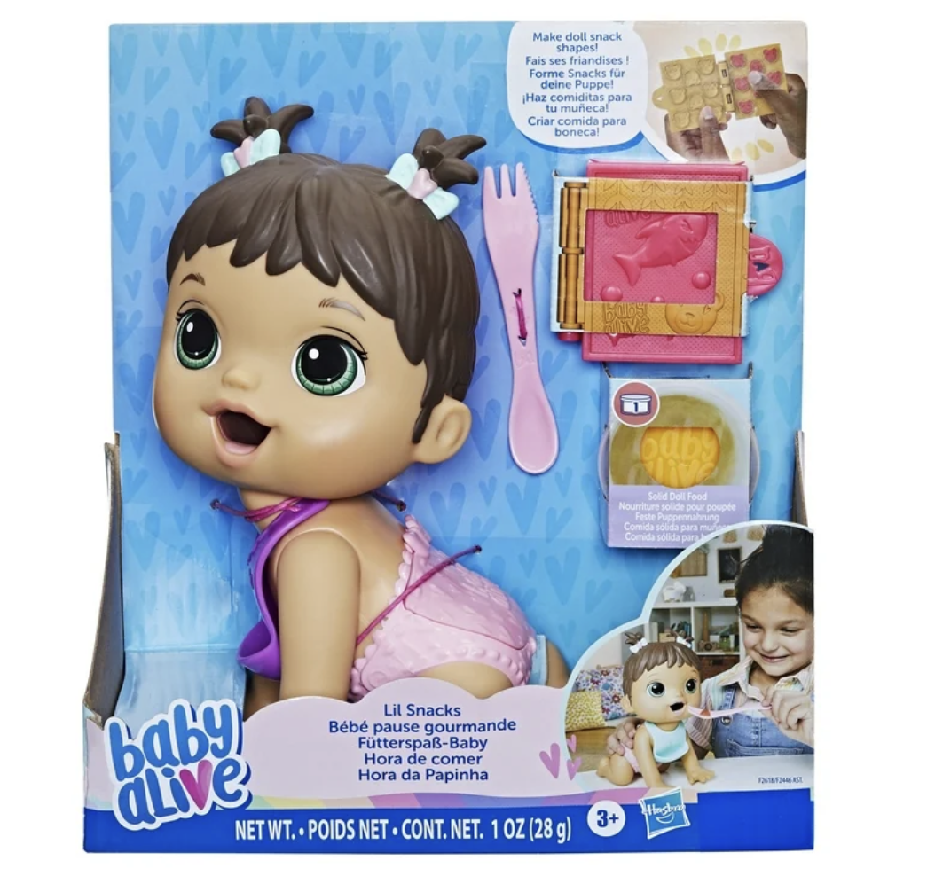 Muñeca Baby Alive Lil Snacks