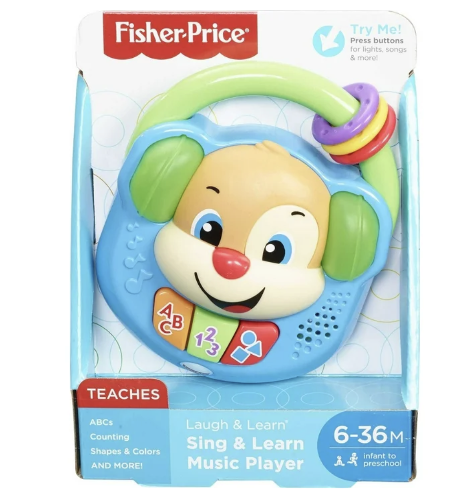 Reproductor de música educativo Fisher-Price