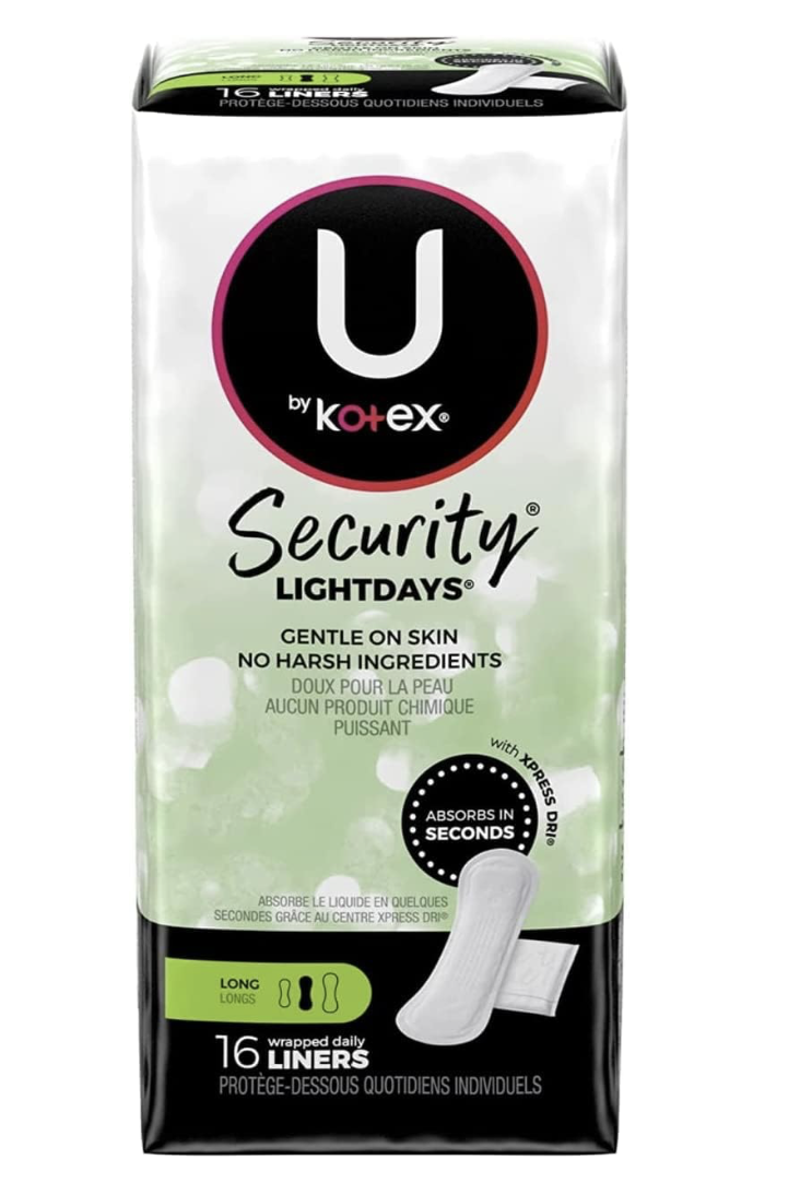 U by Kotex Security Lightdays Protectores Diarios