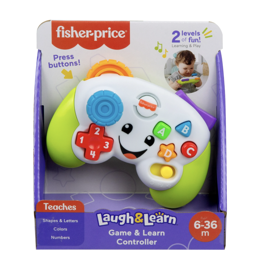 Controlador de juego Laugh & Learn de Fisher-Price