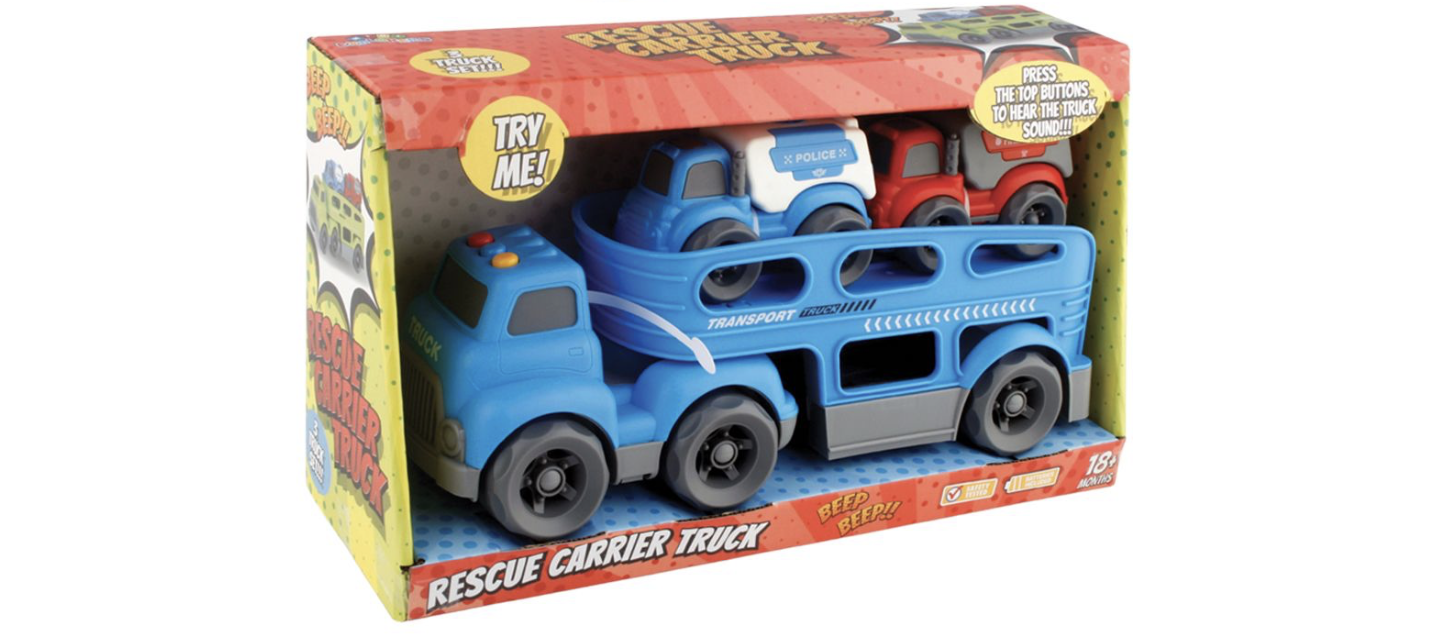 Camión transportador de rescate