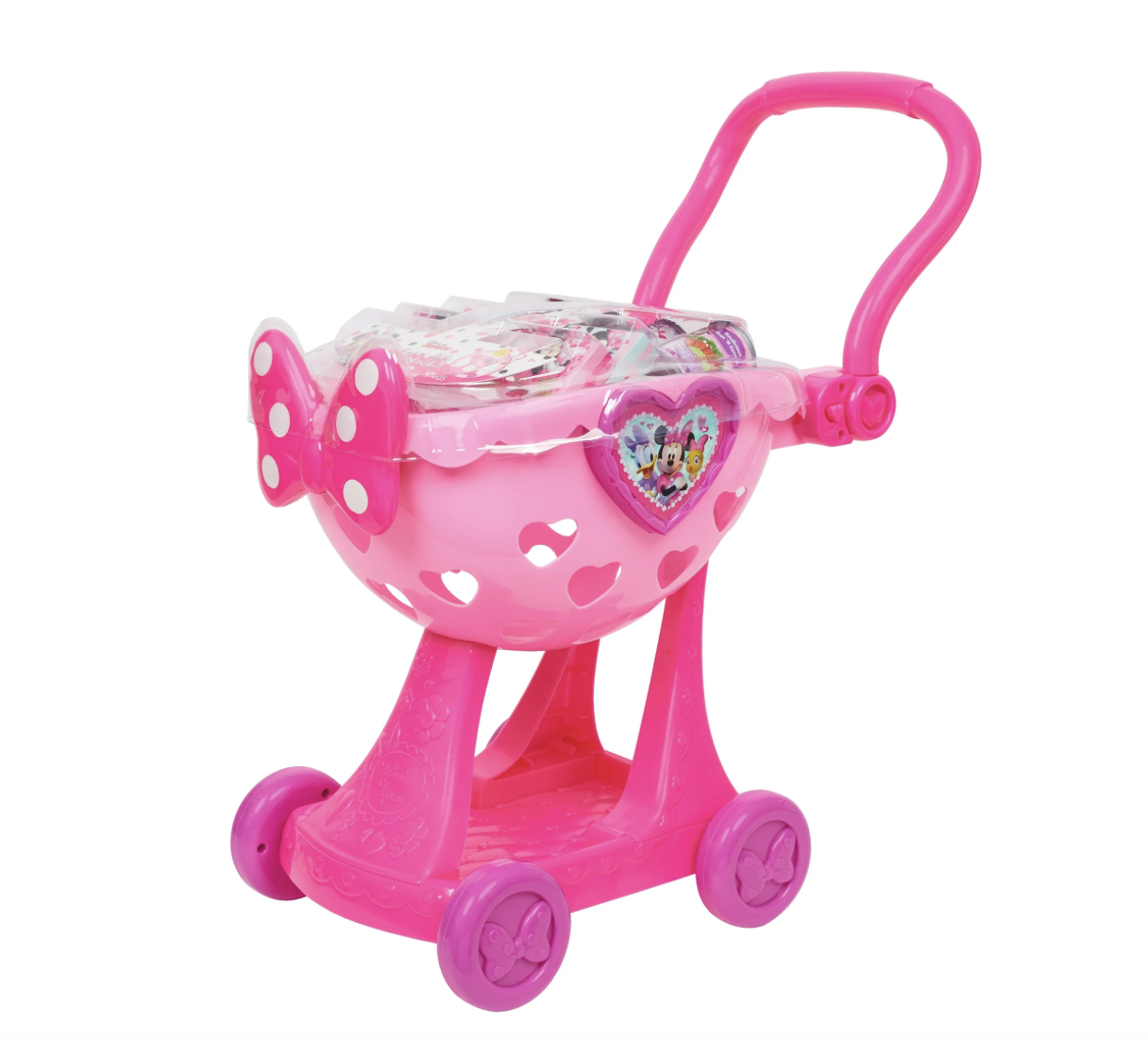 Carrito de compras de juguete Minnie Mouse