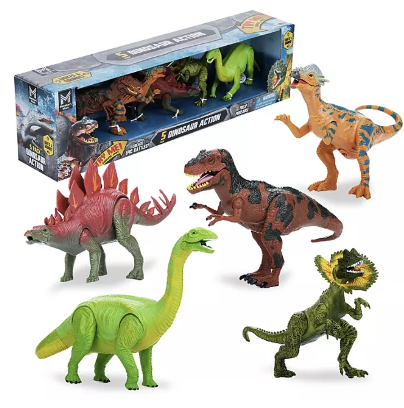 Figuras de dinosaurios de juguete