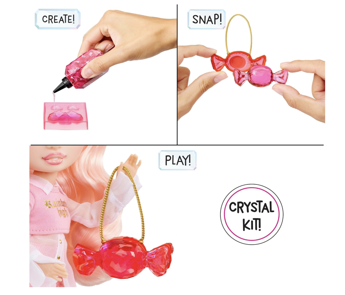 Muñeca Rainbow High Bella Parker Creative Crystals