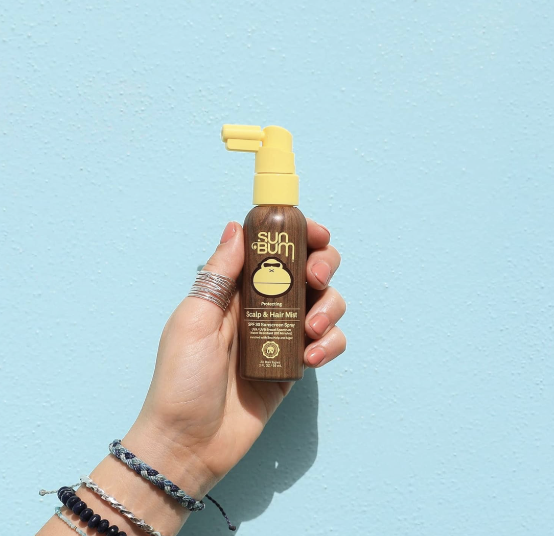 Spray protector solar para cuero cabelludo y cabello