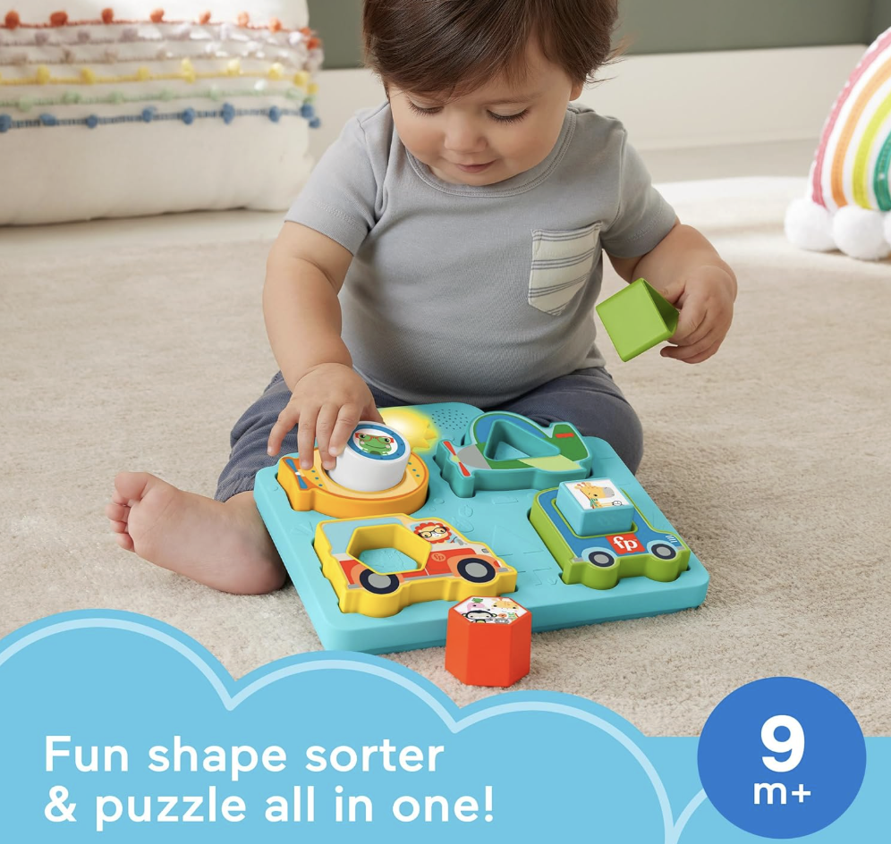 Fisher-Price Rompecabezas de vehículos con sonidos