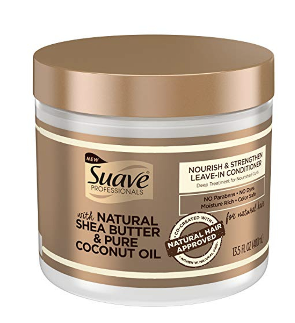 Acondicionador sin enjuague Suave con manteca de karité y aceite de coco