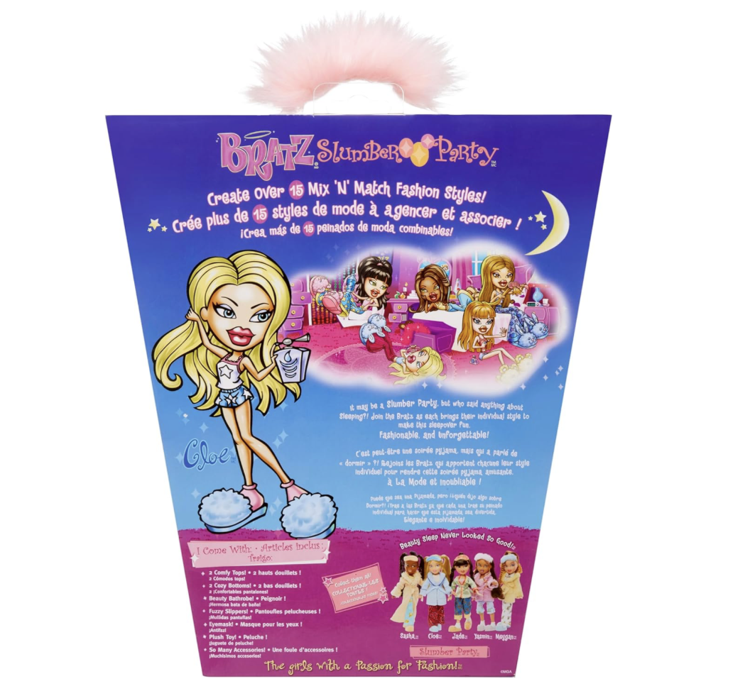 Muñeca Bratz Slumber Party