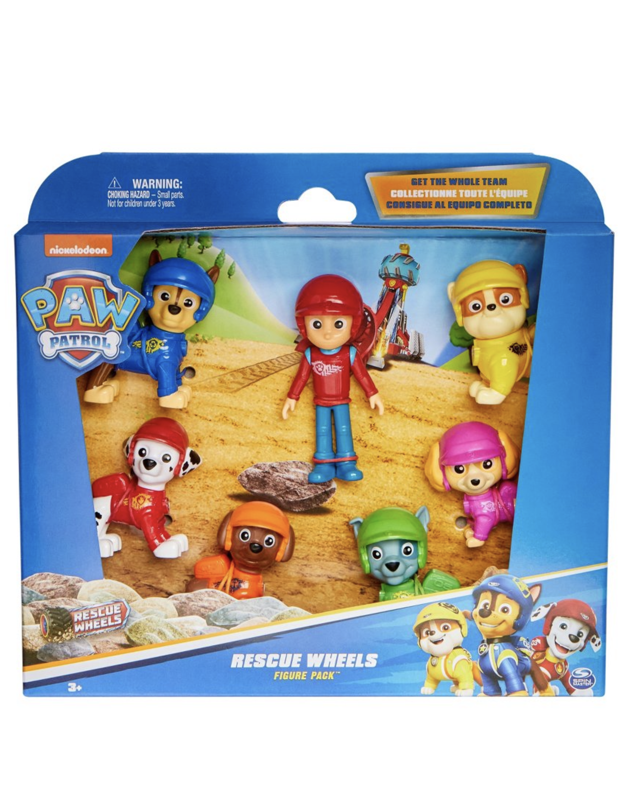 PAW Patrol Pack de figuras Rescue Wheels
