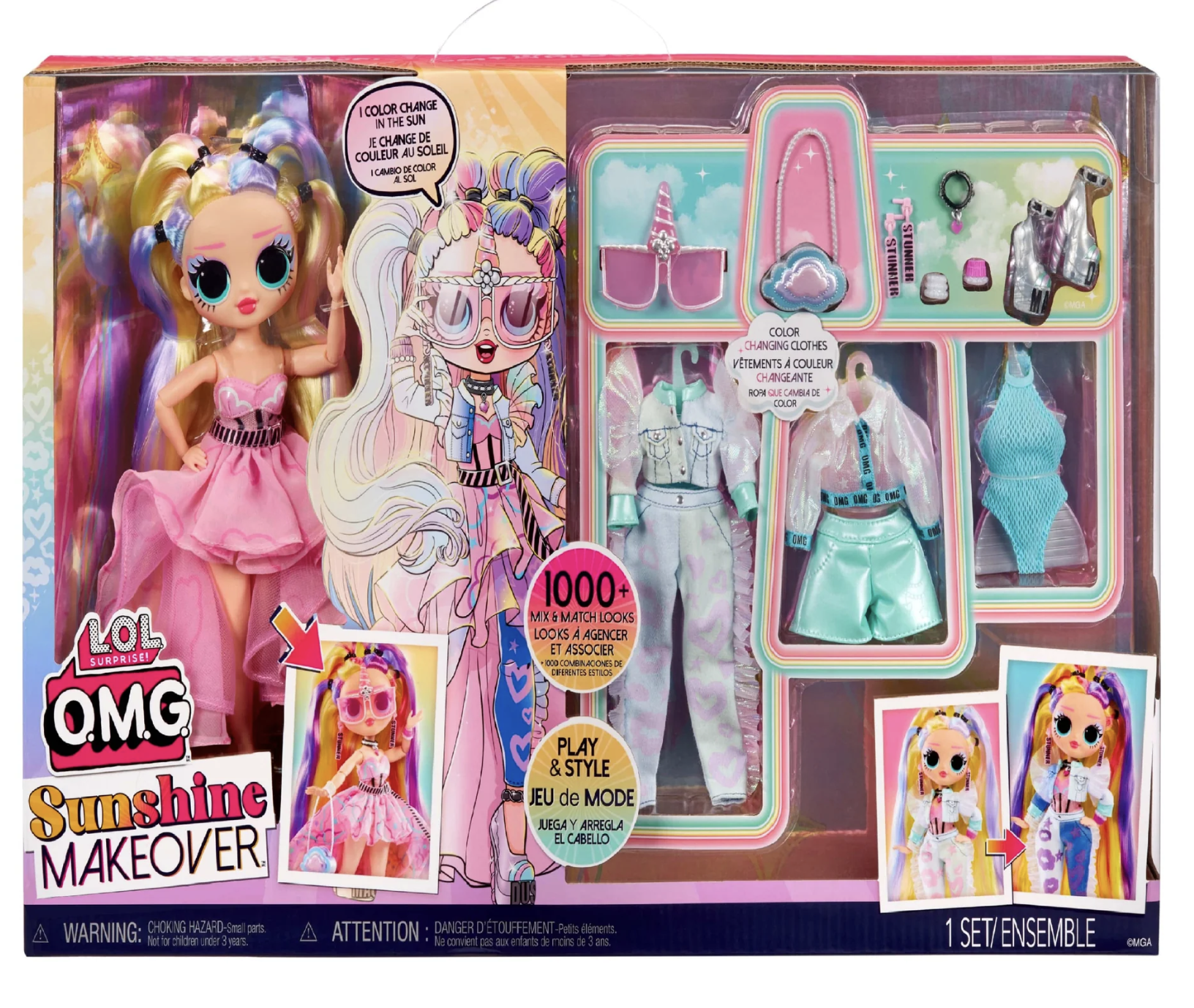 Muñeca LOL OMG Sunshine Makeover