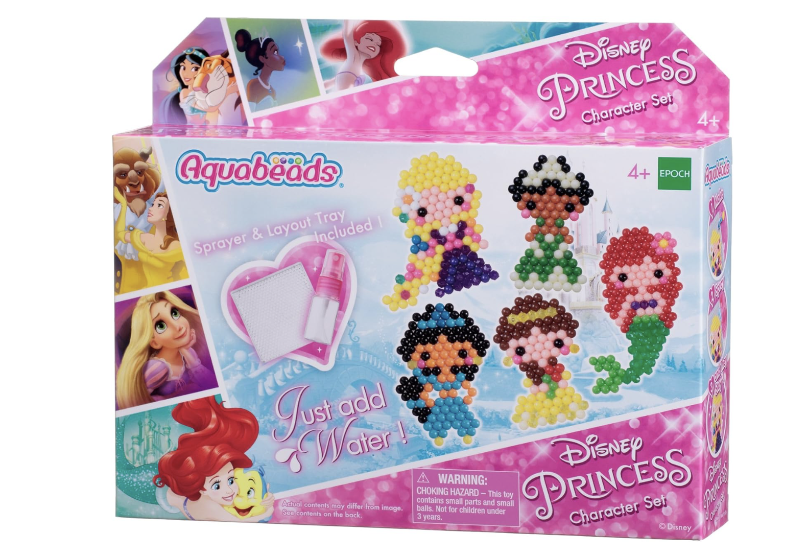 Set de personajes Disney Princess Aquabeads