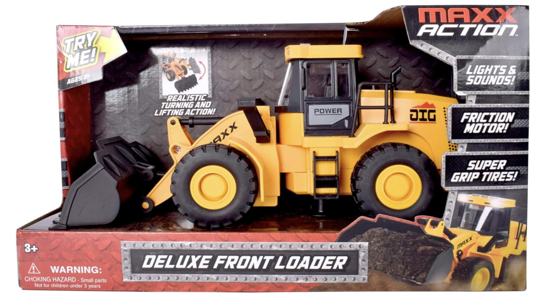 Cargador frontal Maxx Action Deluxe