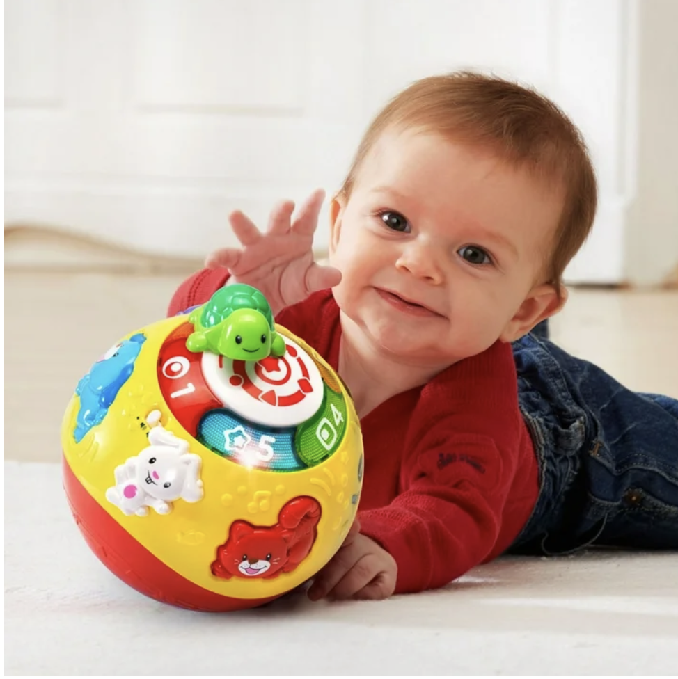 Pelota interactiva Wiggle & Crawl Ball de VTech