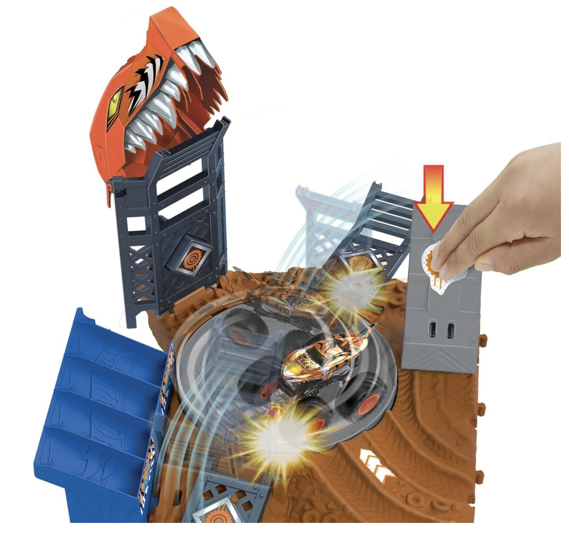 Hot Wheels Monster Trucks Arena Smashers - HW Tiger Shark