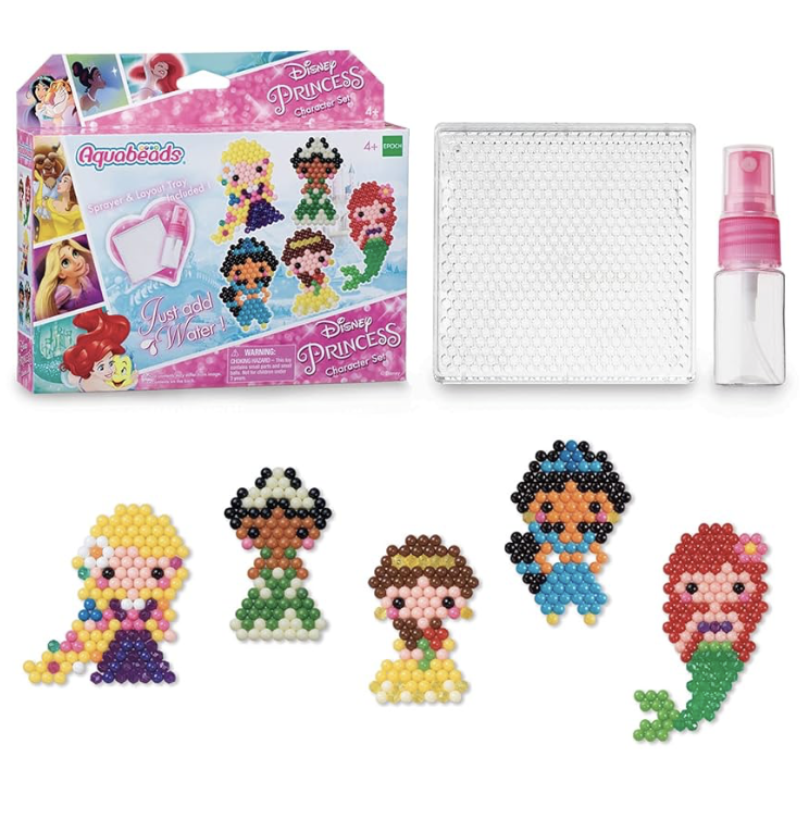 Set de personajes Disney Princess Aquabeads