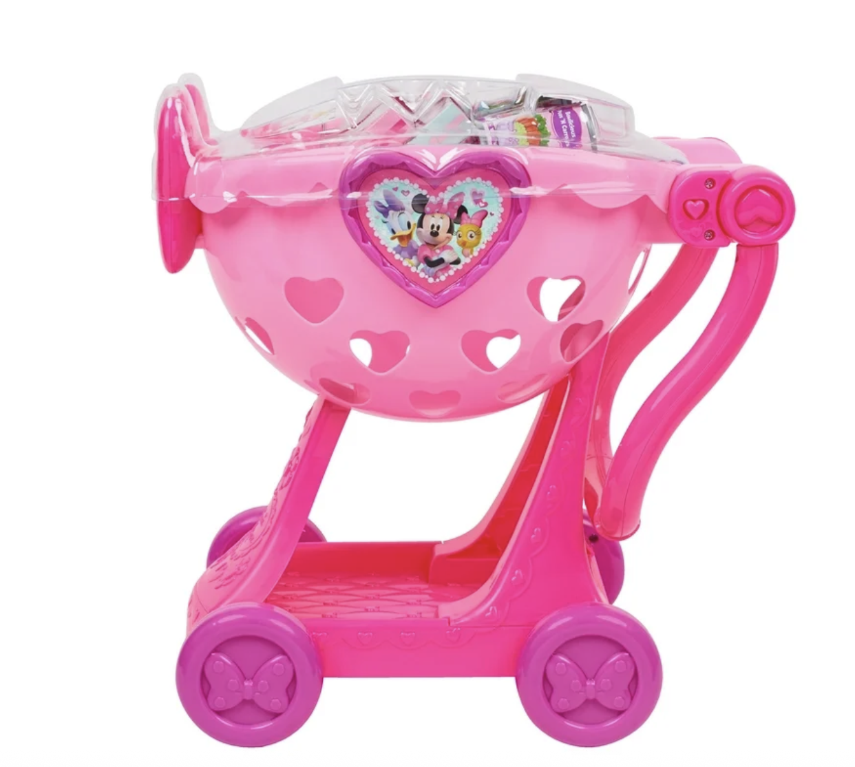 Carrito de compras de juguete Minnie Mouse