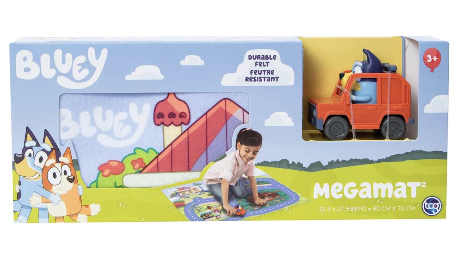 Alfombra de juegos de Bluey 
