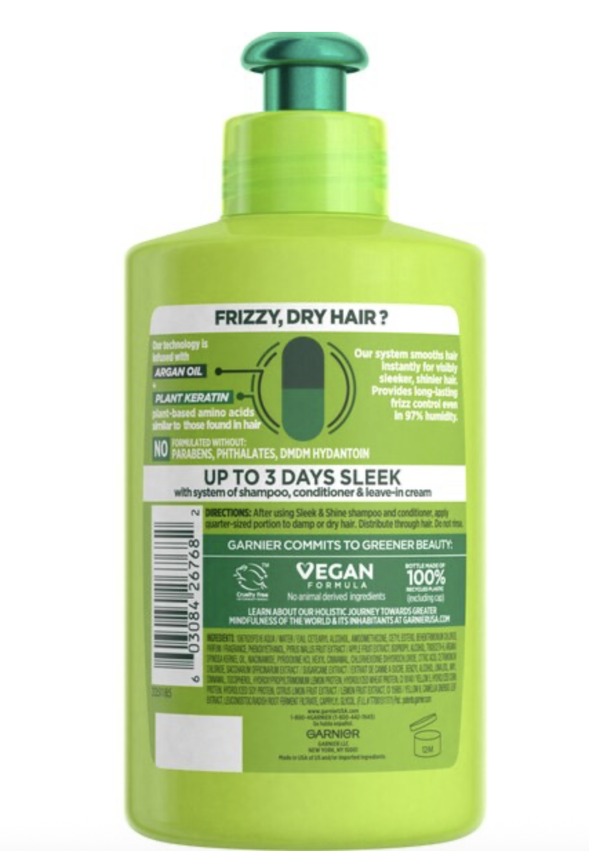 Acondicionador sin enjuagar Garnier Fructis Sleek & Shine