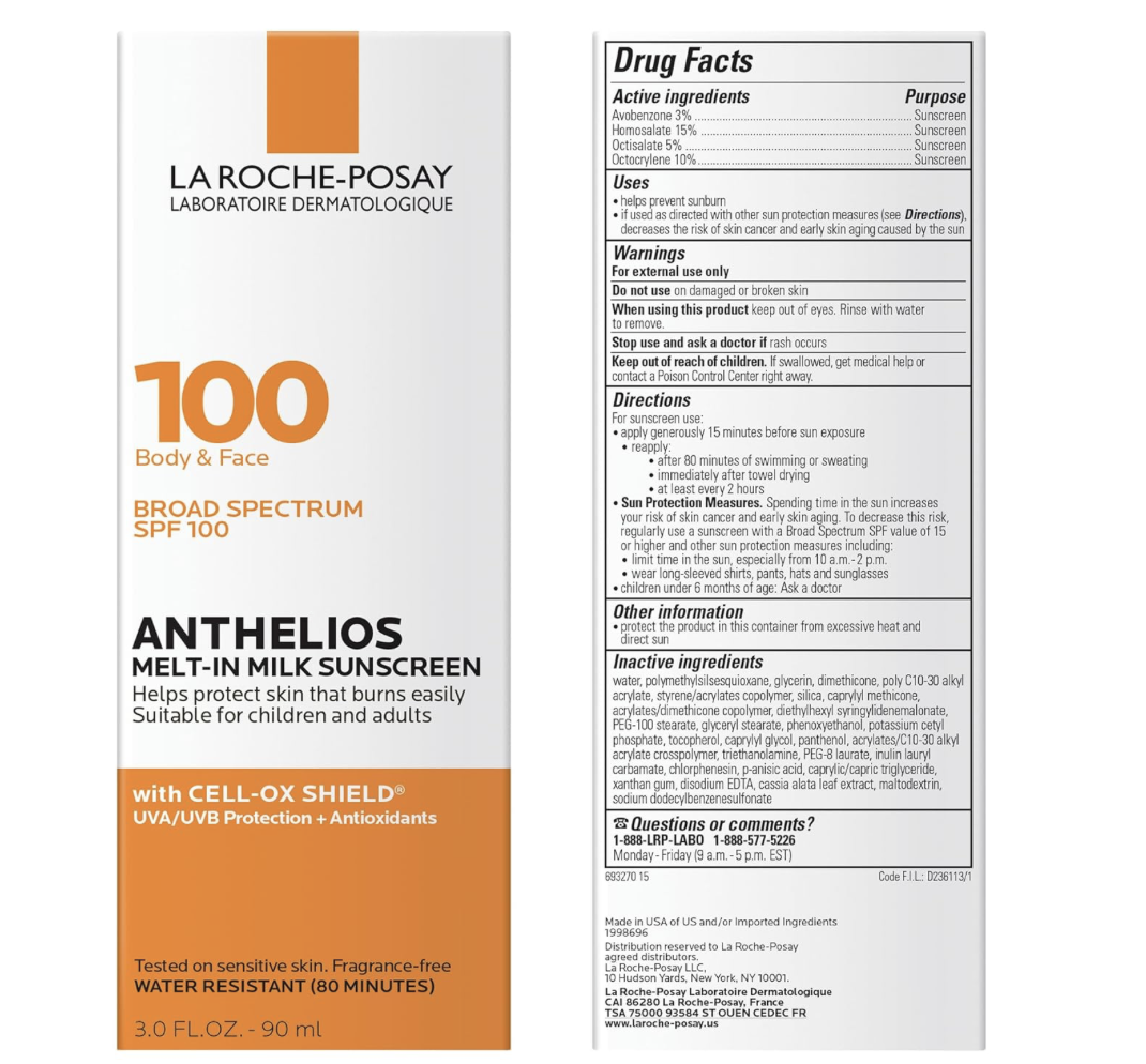 Protector solar La Roche-Posay Anthelios SPF 100
