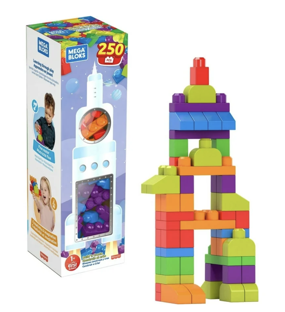 Mega Bloks bloques de construcción 250 piezas