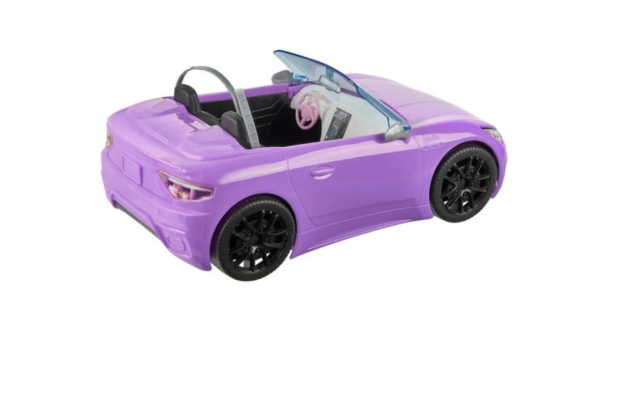 Barbie con auto deportivo