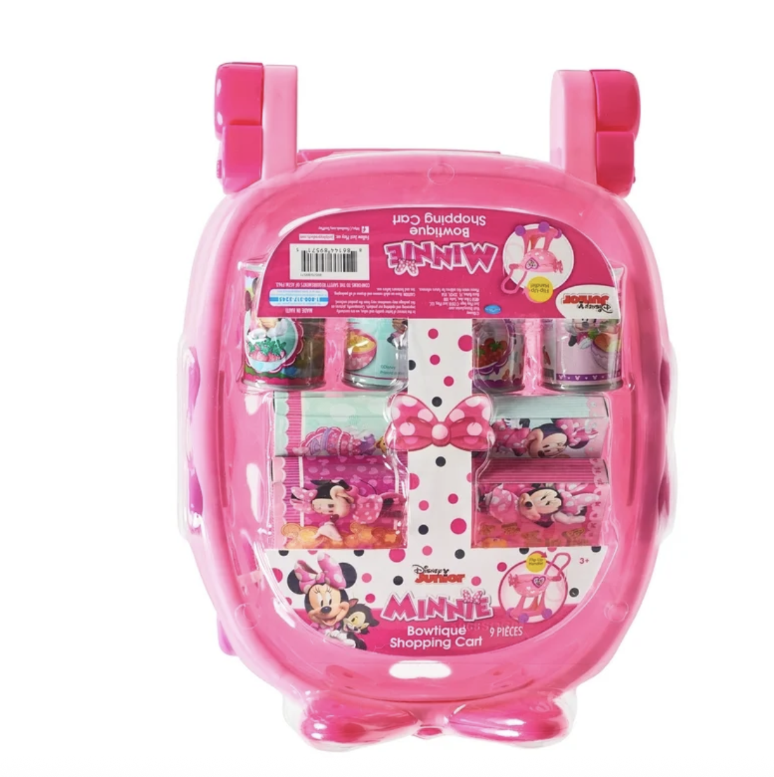 Carrito de compras de juguete Minnie Mouse