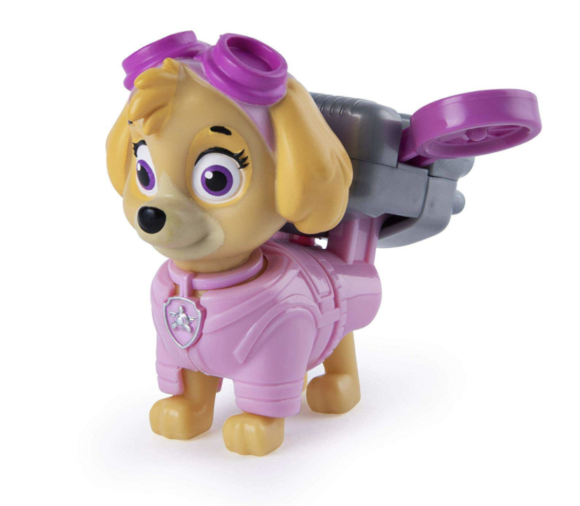 PAW Patrol Skye con clip de uniforme 