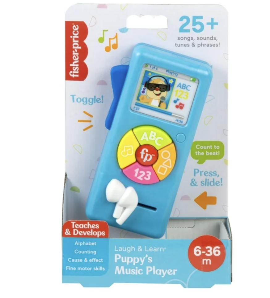 Reproductor de música para cachorros de Fisher-Price